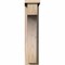 Ekena Millwork Huntington Smooth Corbel w/Backplate, Douglas Fir, 5 1/2"W x 12"D x 24"H COR06X12X24HUN01SDF - alternate 4